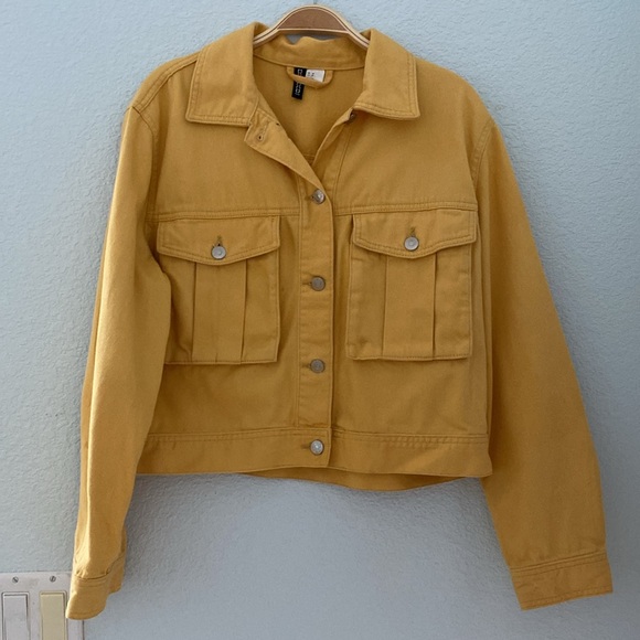 DIVIDED Short Twill Jean Jacket - Picture 3 of 7